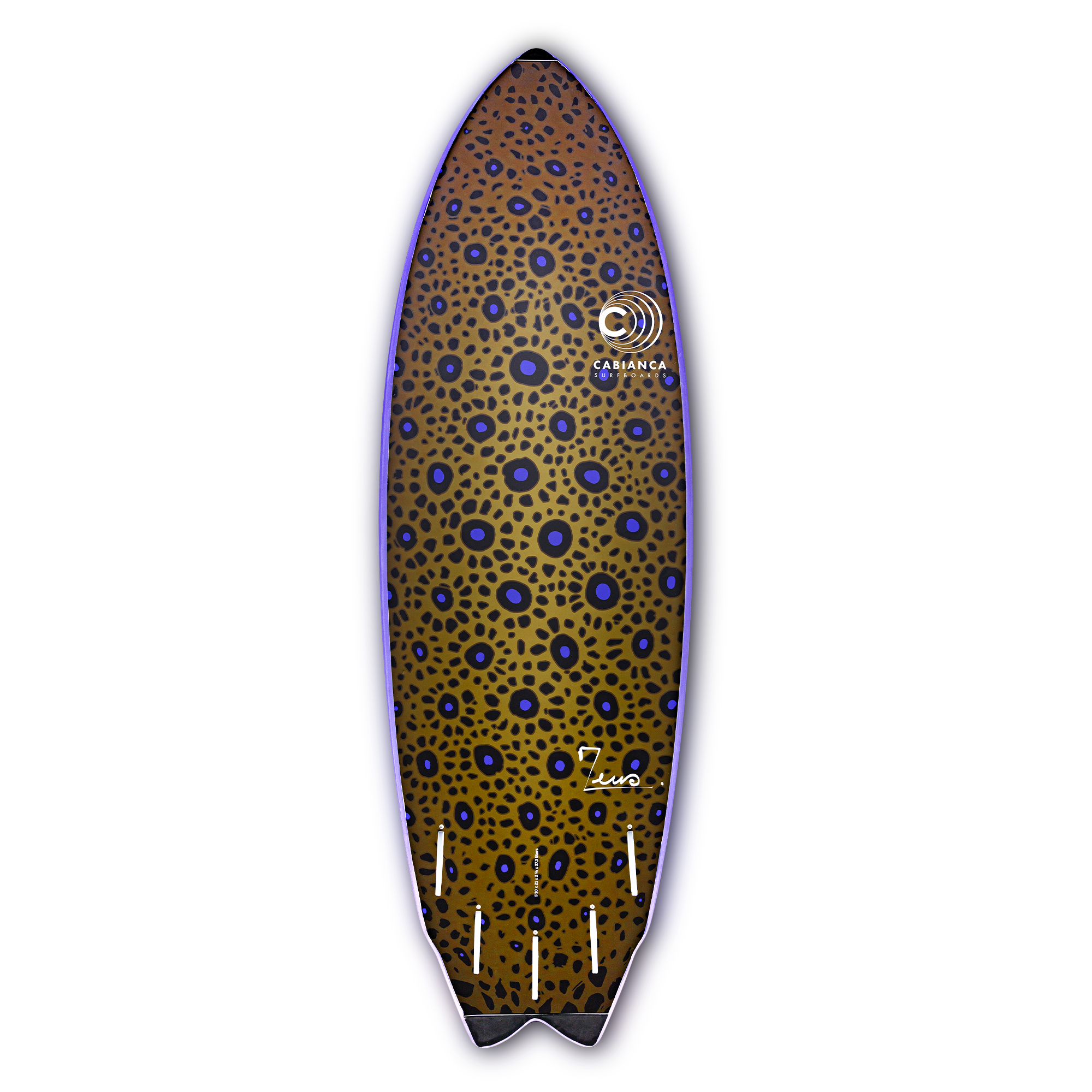 Zeus x Cabianca 5'10 Boxfish OKZ Softboard Zeus