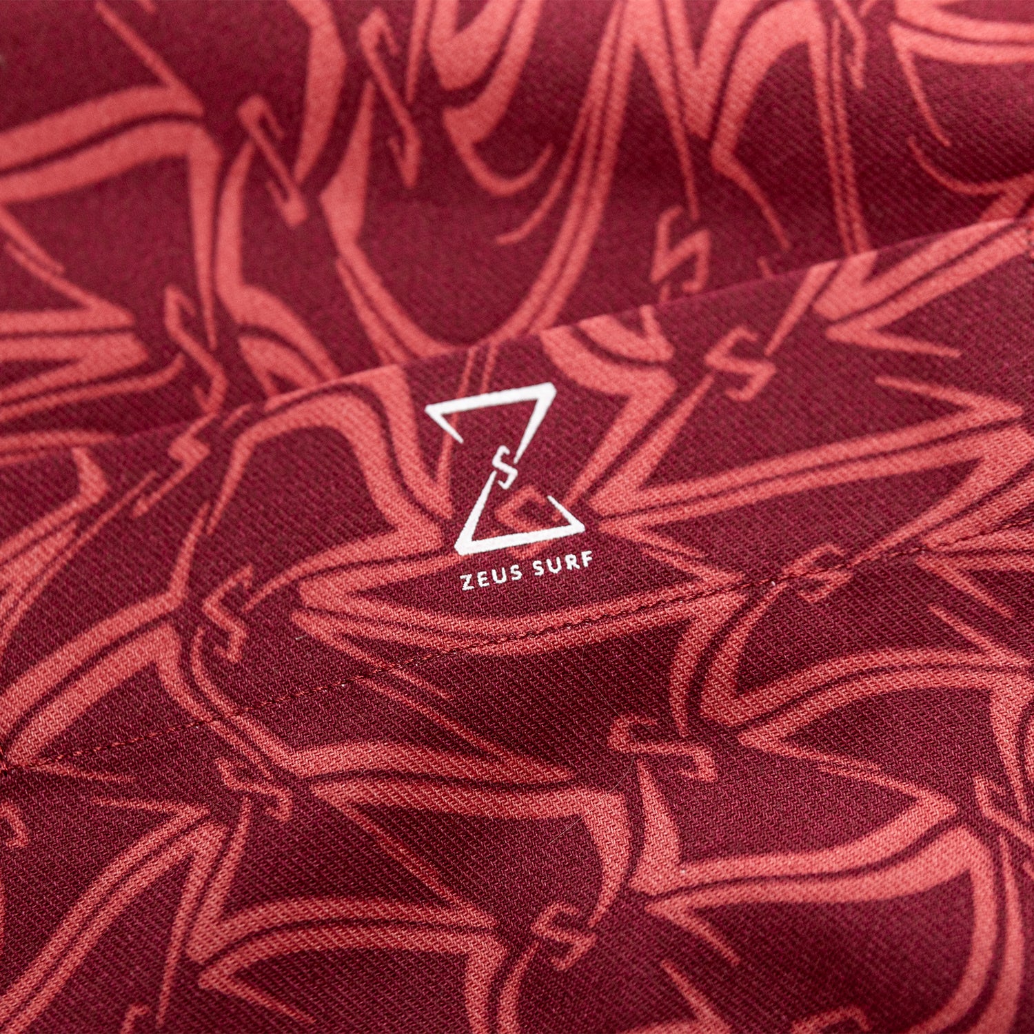 Shirt Red Tempo Shirt Zeus Surf - Apparel