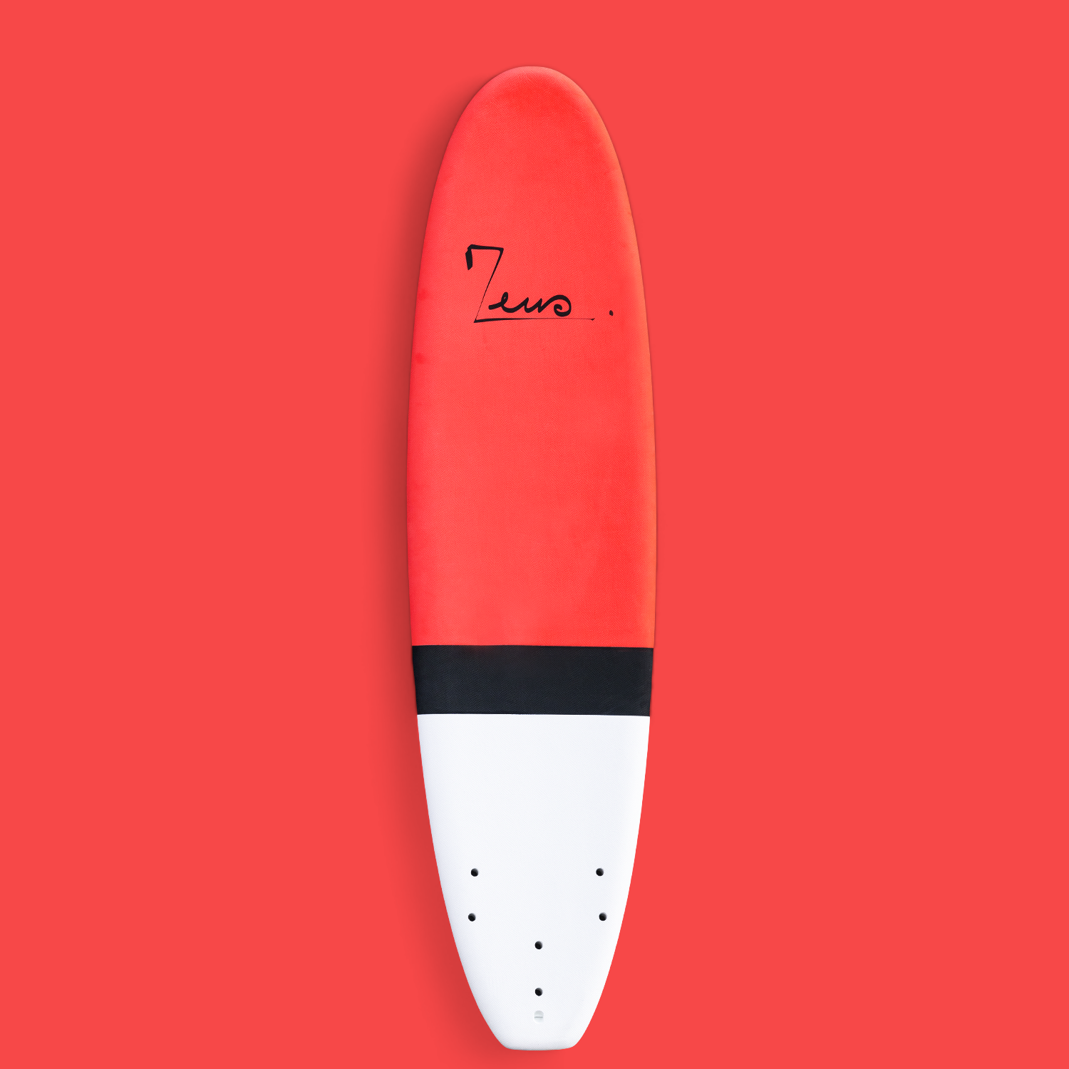 Fuego 7'0 IXPE RED OKZ Softboard Zeus IXPE -Soft Fins Red