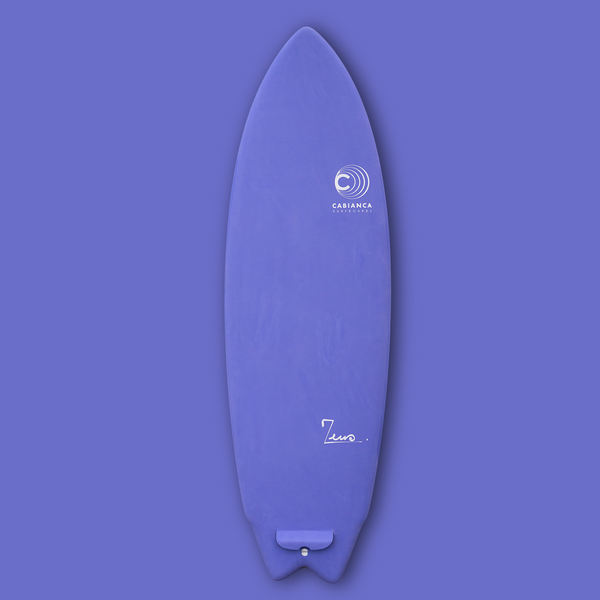 Zeus x Cabianca 5'10 Boxfish OKZ Softboard Zeus