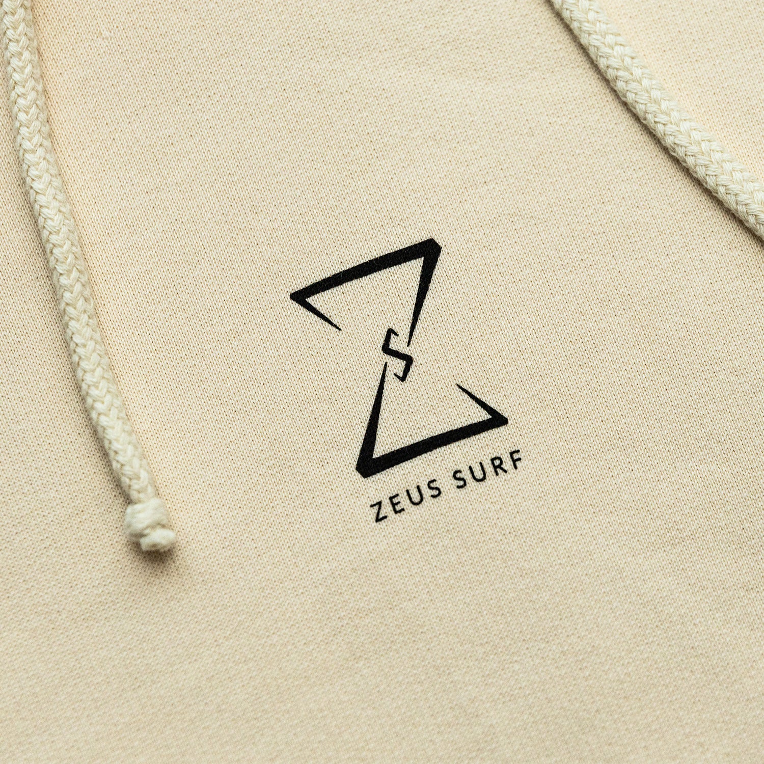 Hoodie Zeus Tempo Beige Hoodie Zeus Surf - Apparel