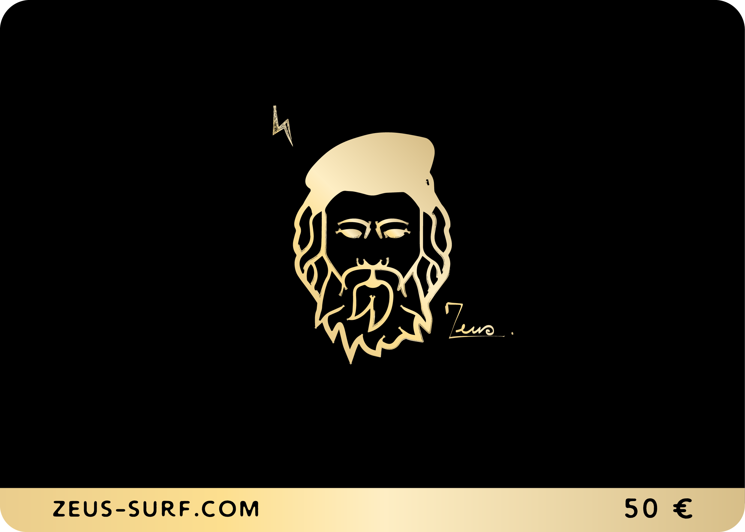 Carte Cadeau Zeus Zeus 50,00 €