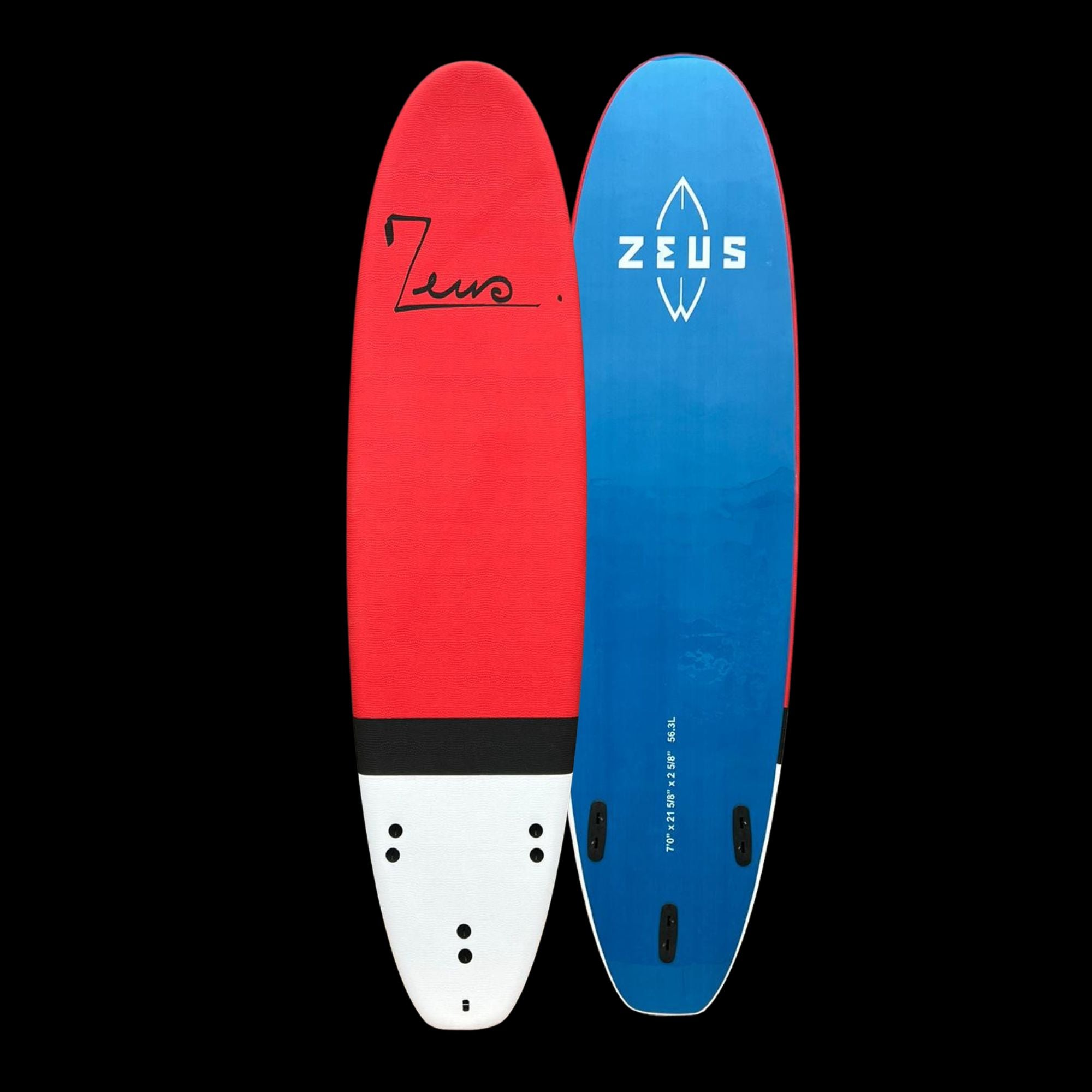 7'0 Fuego EVA RED - 57 L OKZ Softboard Zeus