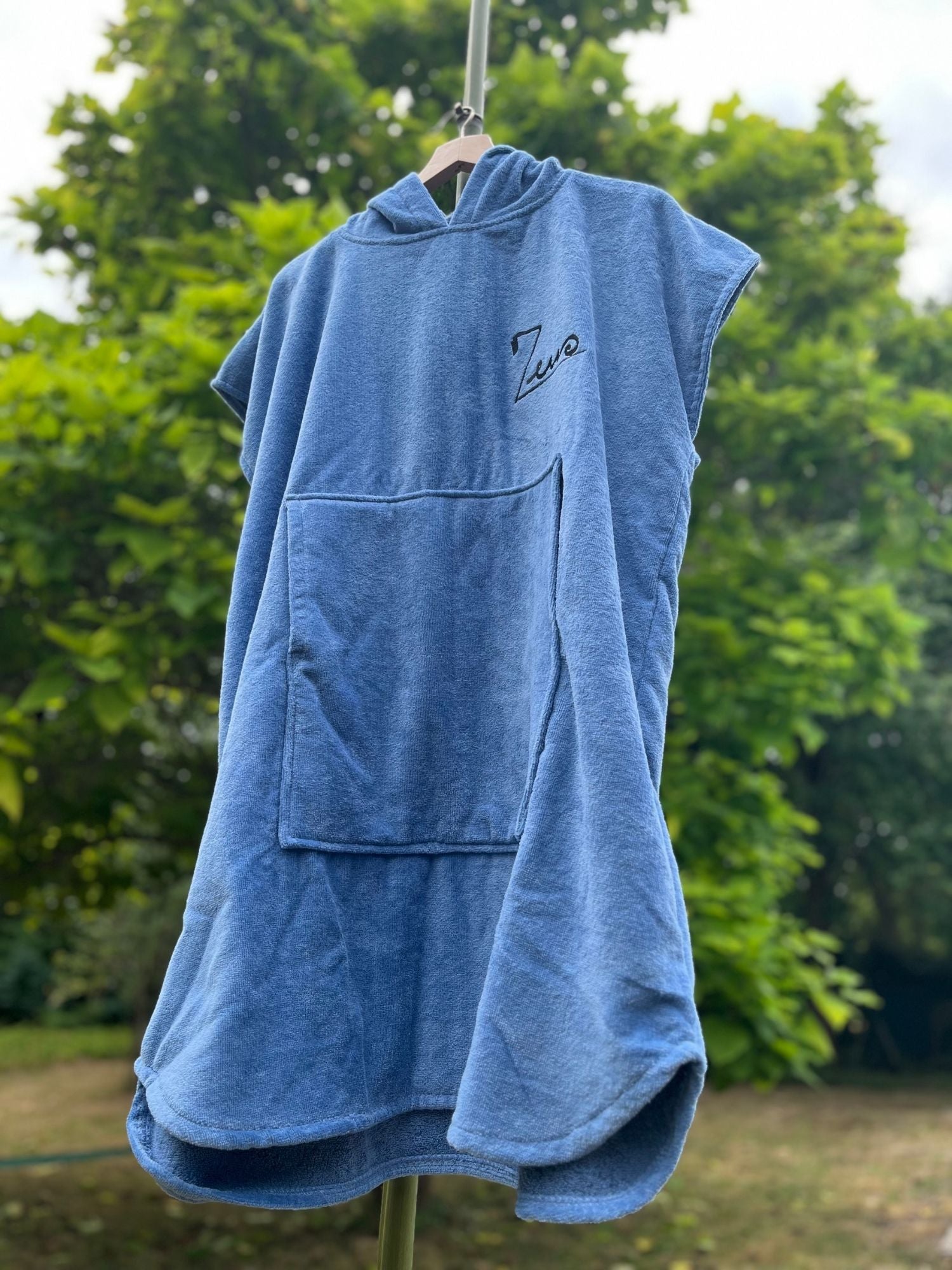 Poncho Zeus BLEU MARAIS