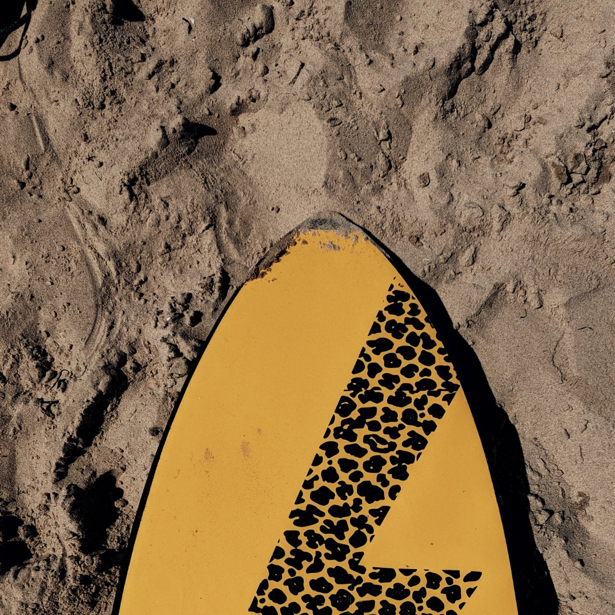 Carène Planche de surf sur une plage 