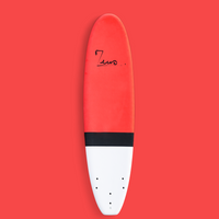 Fuego 7'0 + Poignée & Bumpers Softboard Zeus IXPE HB Red