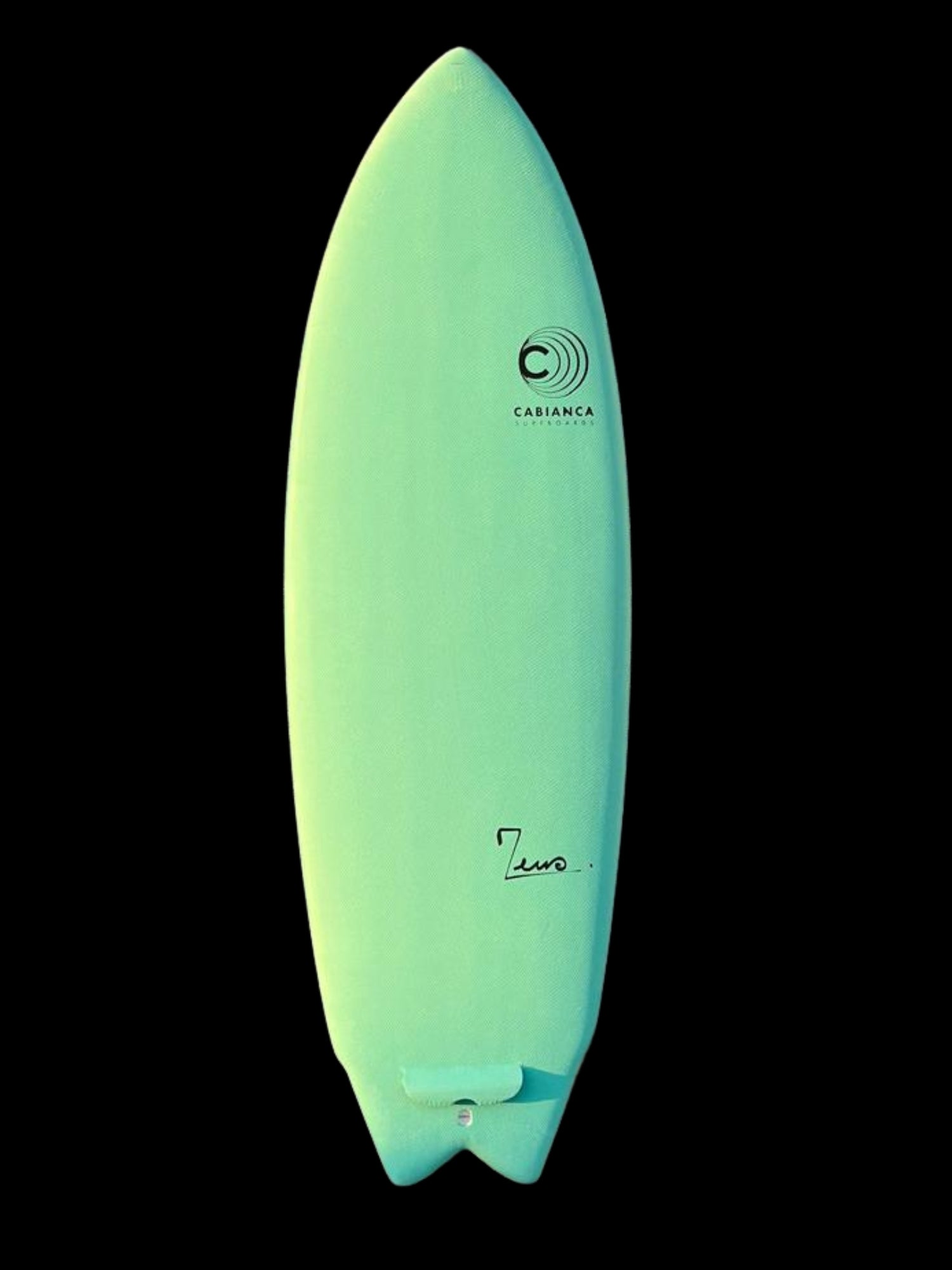 Planche de surf Zeus X Cabianca  - Shape Fish verte 