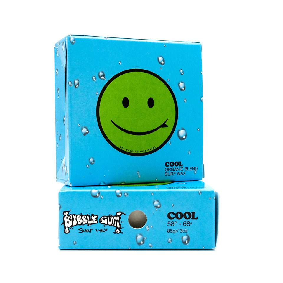 Bubble Gum Wax 84 Bars Full Case - Organic Cool 14° - 20° Rob Machado Organic Blend Surf Wax - Cool 14° - 20°