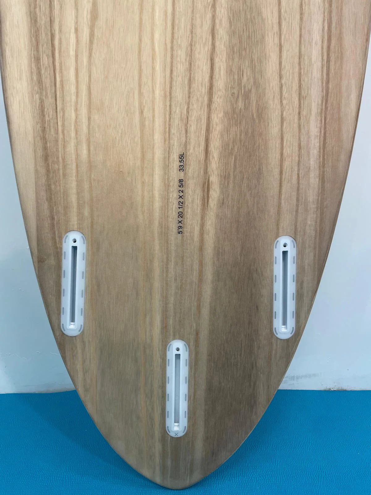 Zeus 5'9 Wood Shortboard Epoxy - specs