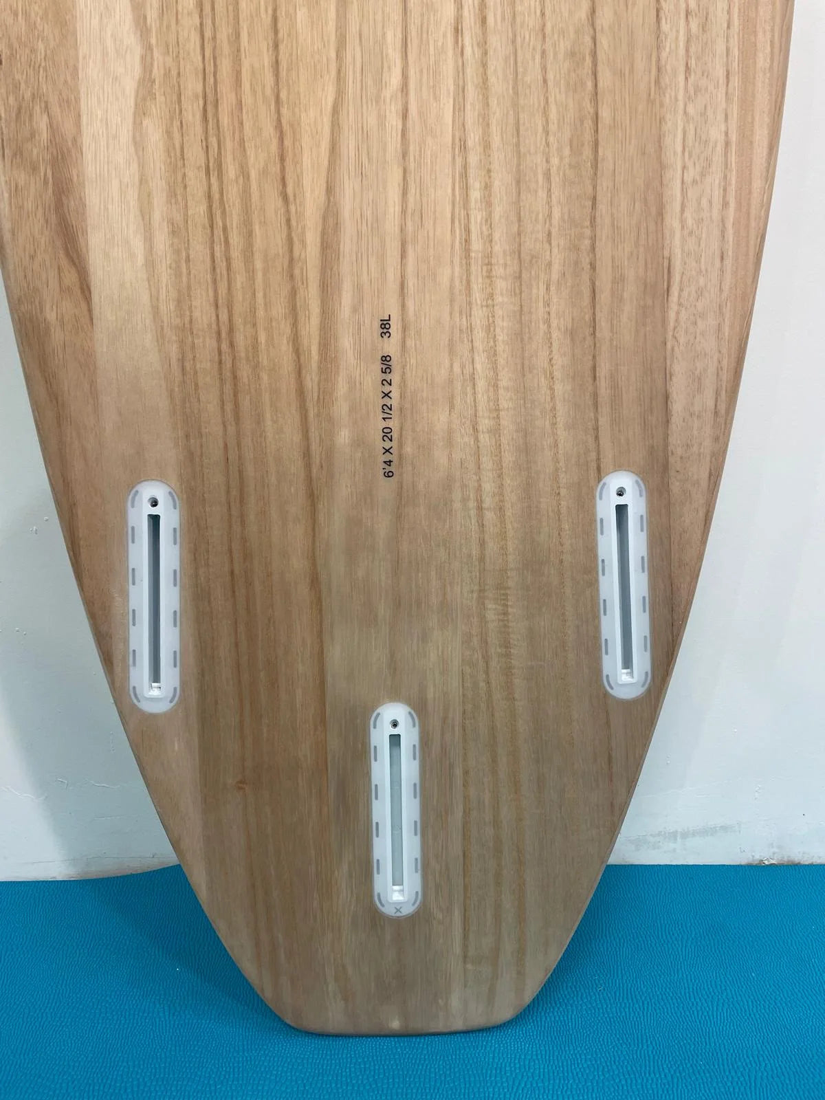 Zeus 6'4 Wood Shortboard Epoxy - specs