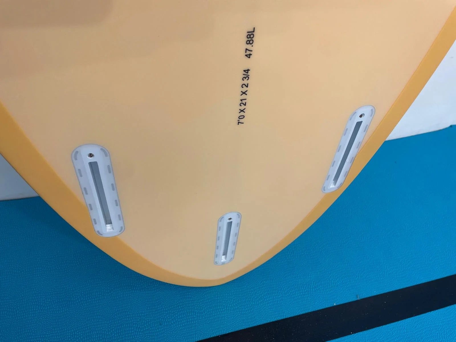Zeus 7'0 Orange Pintail Epoxy - specs alt