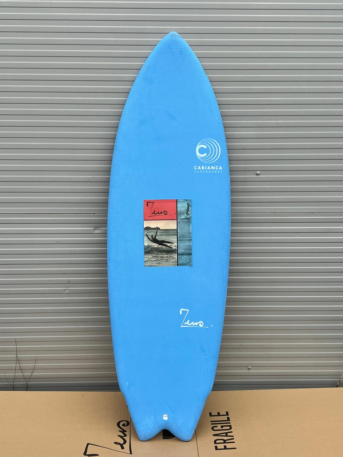 Planche de Surf Occasion Zeus Cabianca 5'10