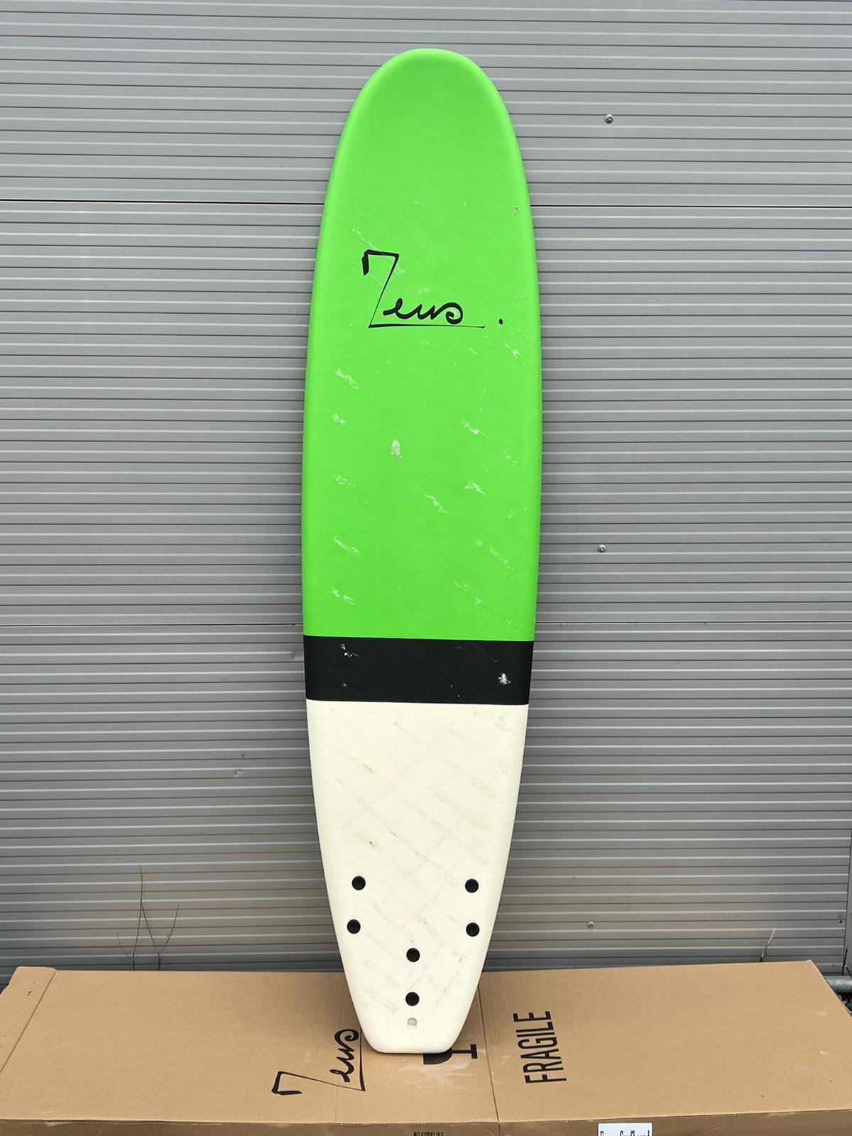 Planche de Surf Occasion Zeus Rosa 7'6 Green EVA