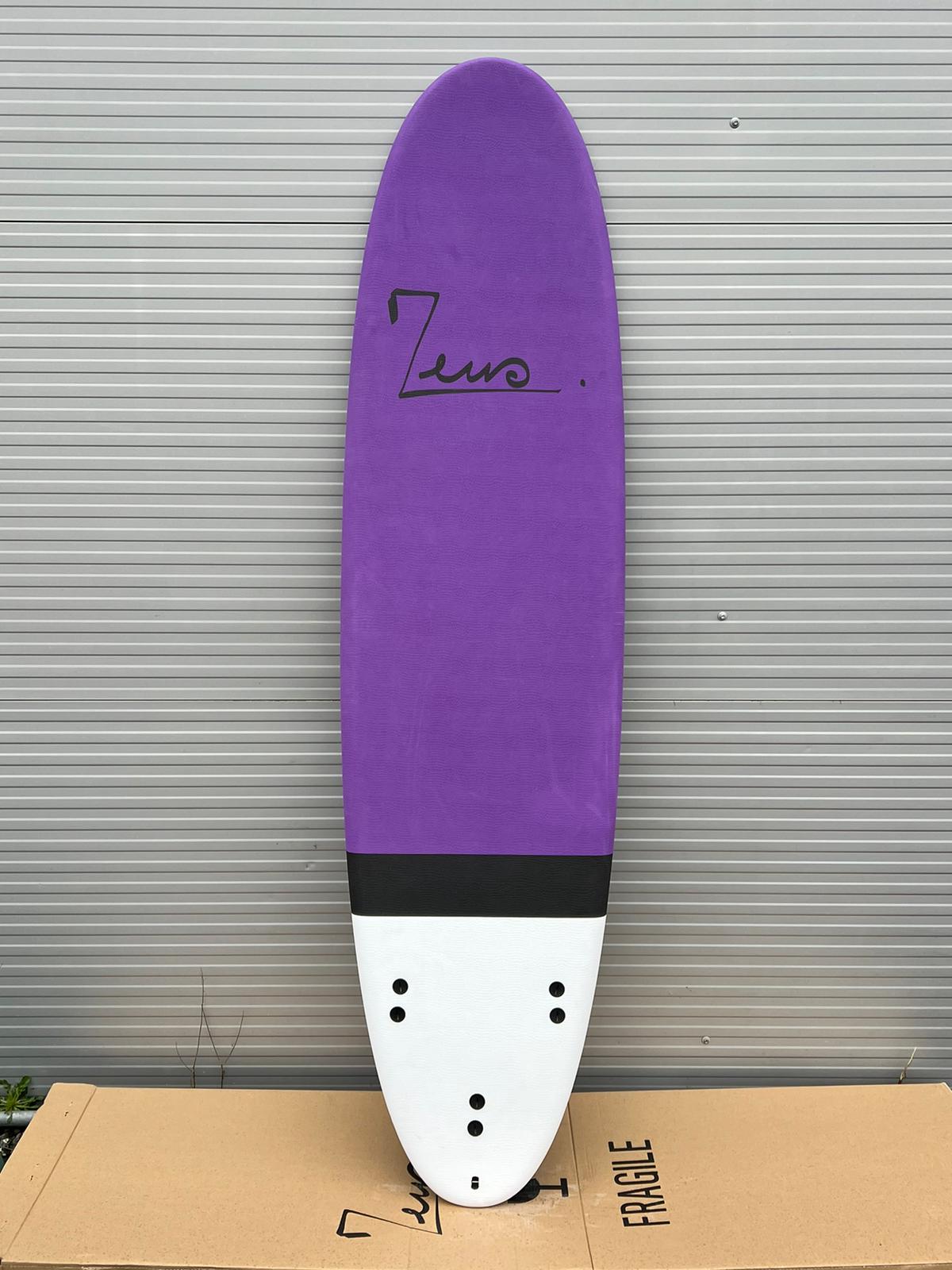 Planche de Surf Occasion Zeus Rosa 7'6 Purpleproduct_type#surf_#surfshop#_zeus-surfboards_