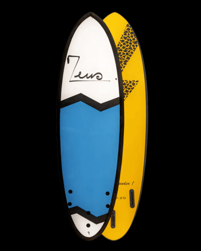 Zeus Zeta 5'8 - Handle - Bumpers Softboard Zeus