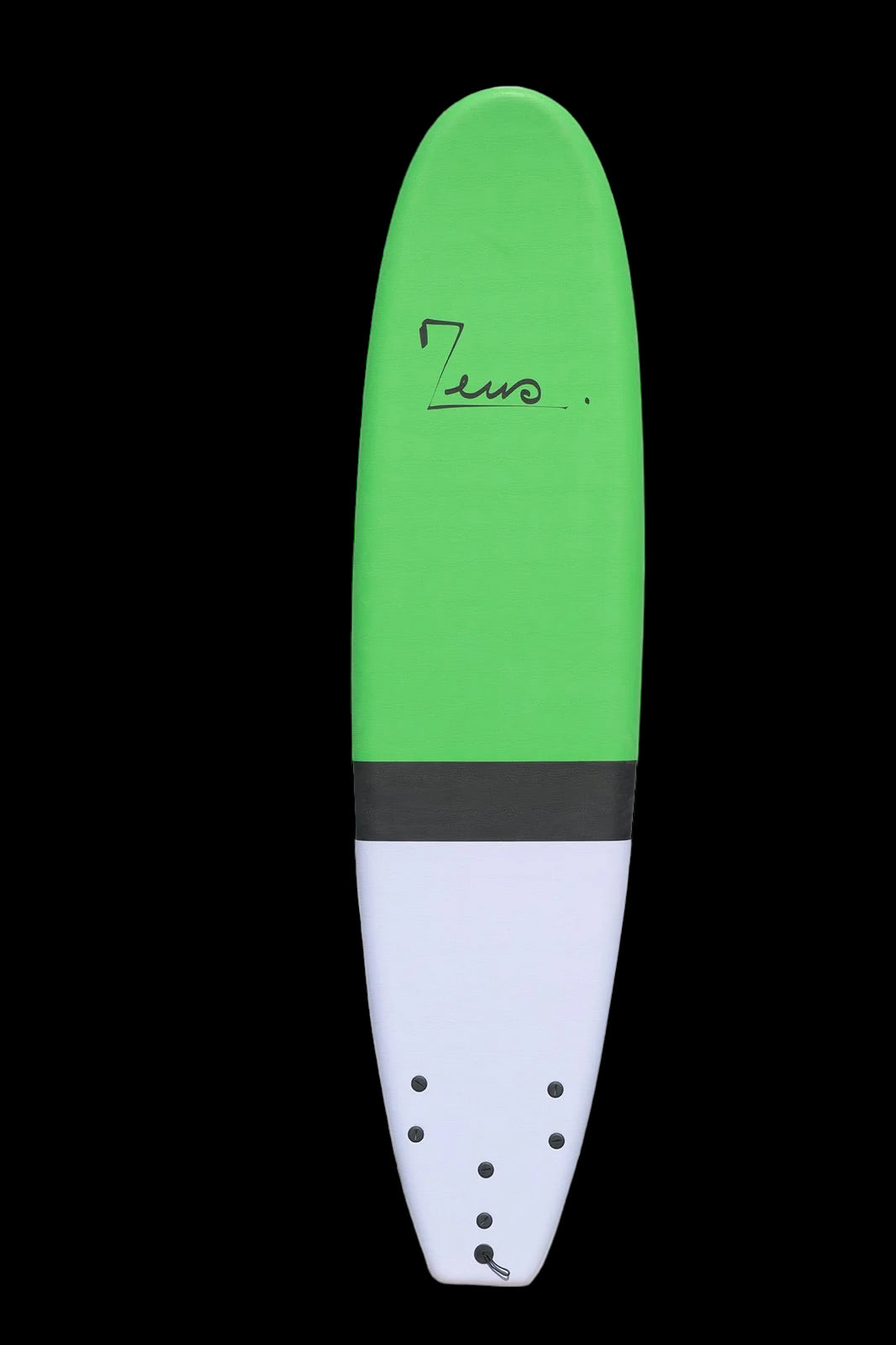 Zeus Surf Pack de Surf Pack Surf débutant - Zeus Rosa 7'6 Green + Leash + Housse