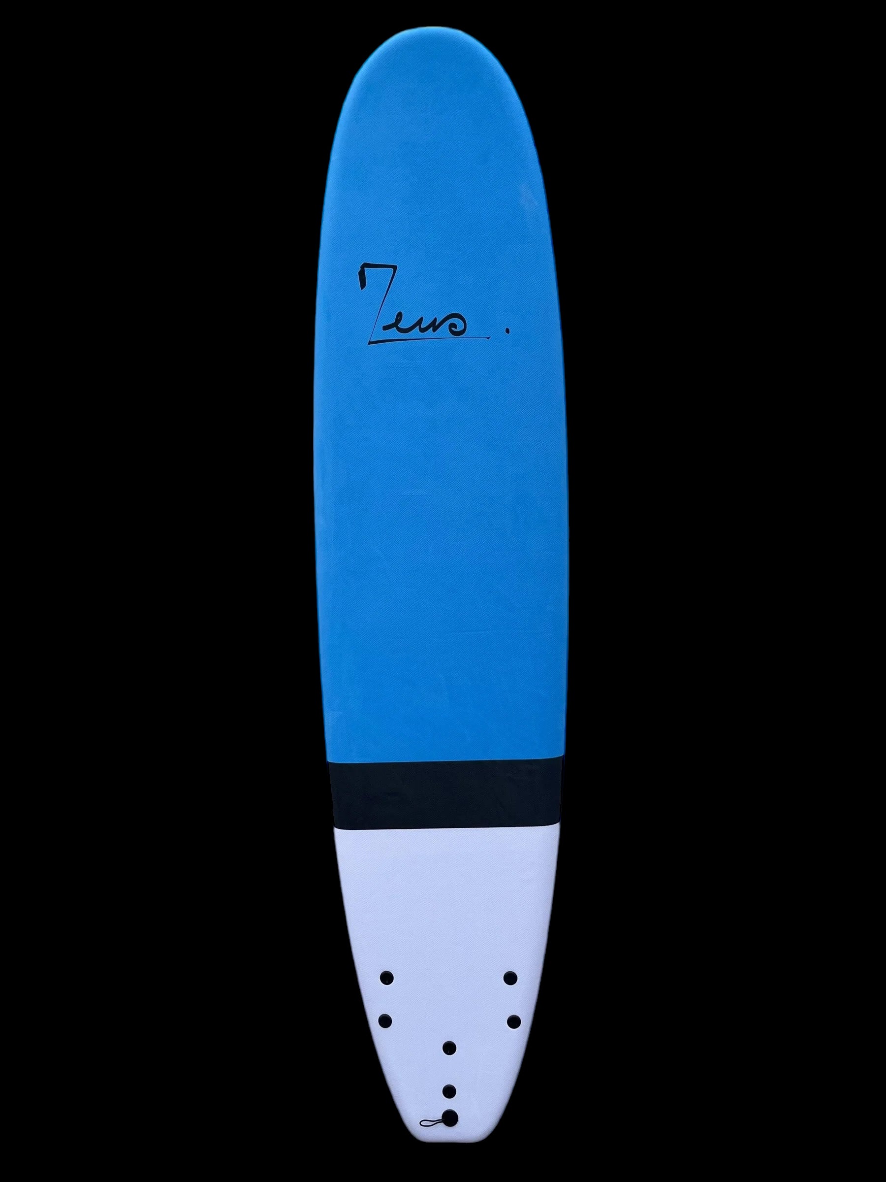 Zeus Surf Pack de Surf Pack Surf débutant - Zeus Temper 8'0 + Leash + Housse