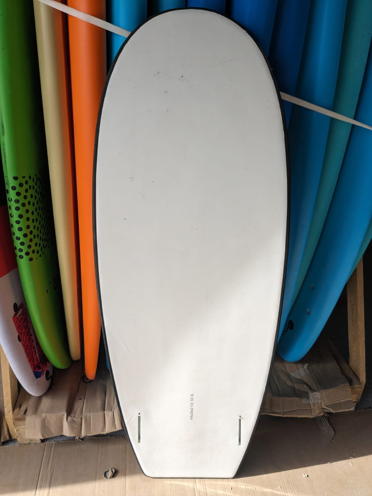 Zeus Surf Surboards Softop Planche de Surf Occasion Zeus - Boogie 4'6