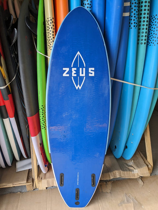 Zeus Surf Surboards Softop Planche de Surf Occasion Zeus - Cicielo 6'0 EVA