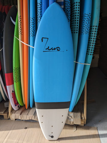 Zeus Surf Surboards Softop Planche de Surf Occasion Zeus - Cicielo 6'0 IXPE