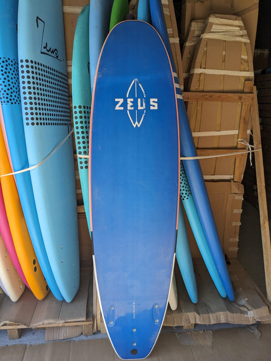 Zeus Surf Surboards Softop Planche de Surf Occasion Zeus Fuego 7'0 IXPE