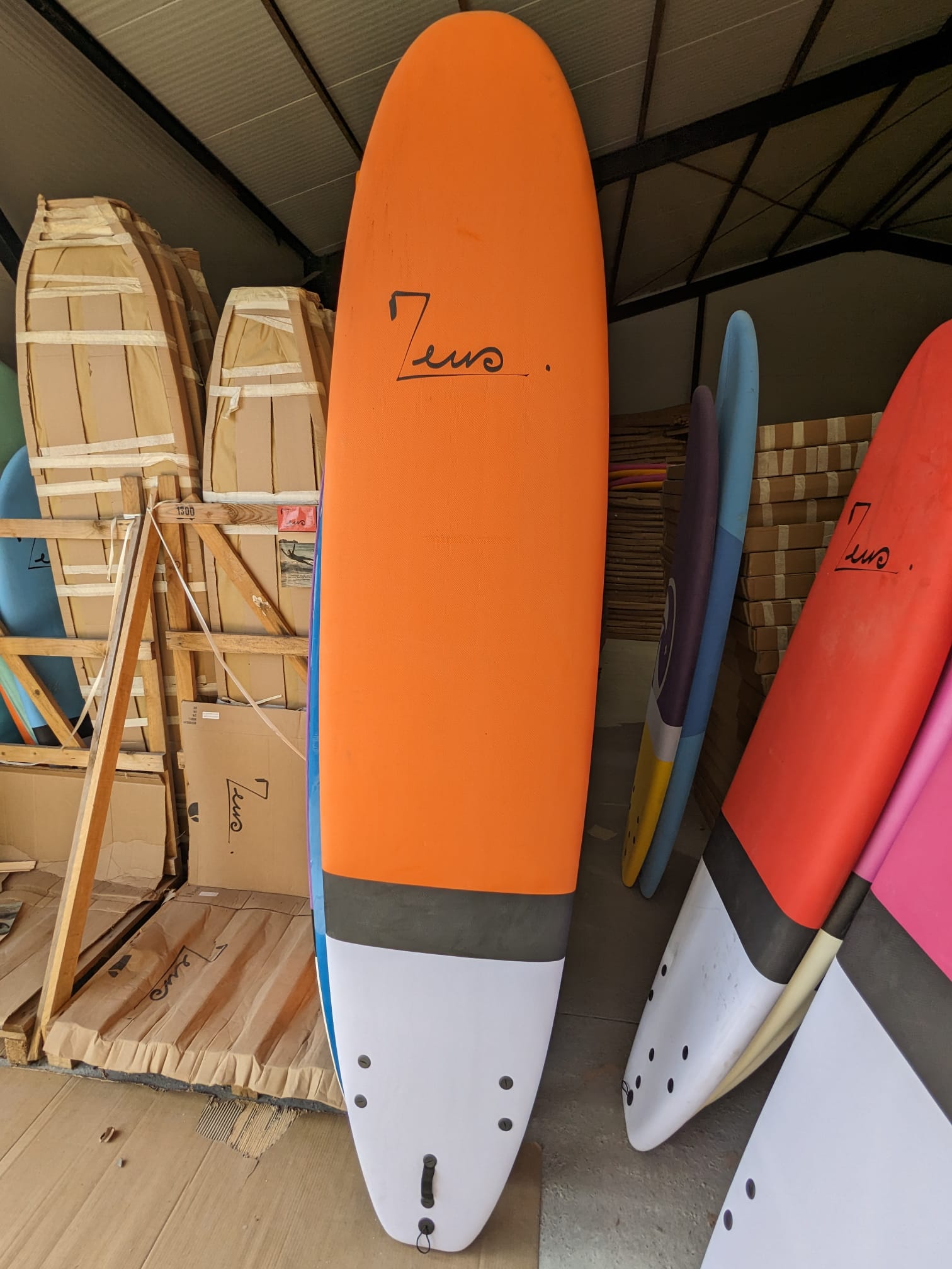 Planche de Surf Occasion Zeus - Mielo 8'6 IXPEproduct_type#surf_#surfshop#_zeus-surfboards_