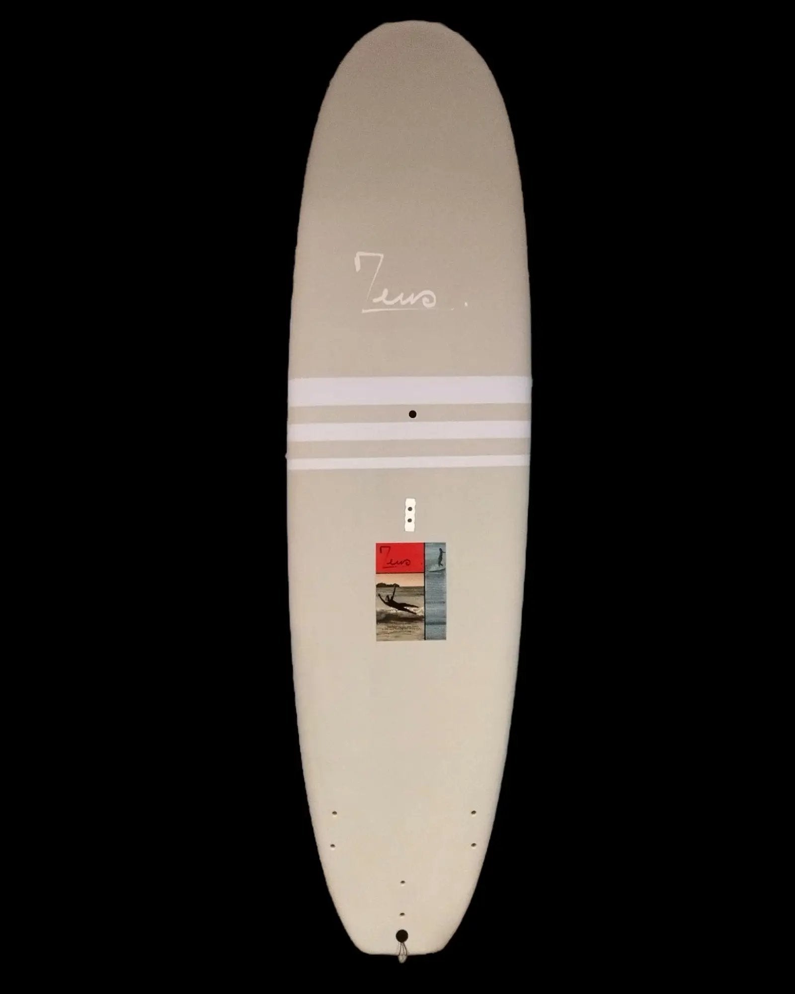 Zeus Surf Surboards Softop Zeus Big Burger 9'0 - 138L Planche de surf pour les plus de 100 kilos 